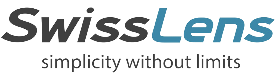 Logo de la marque SWISSLENS